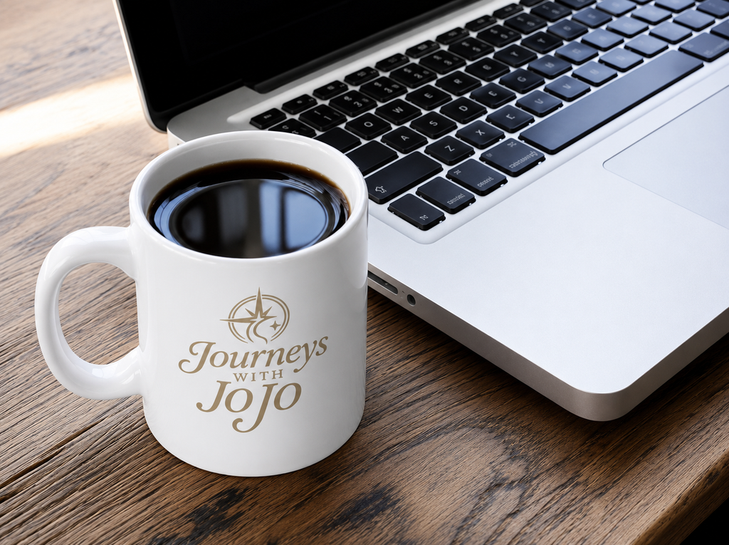 Journeys with JoJo Jumbo Mug