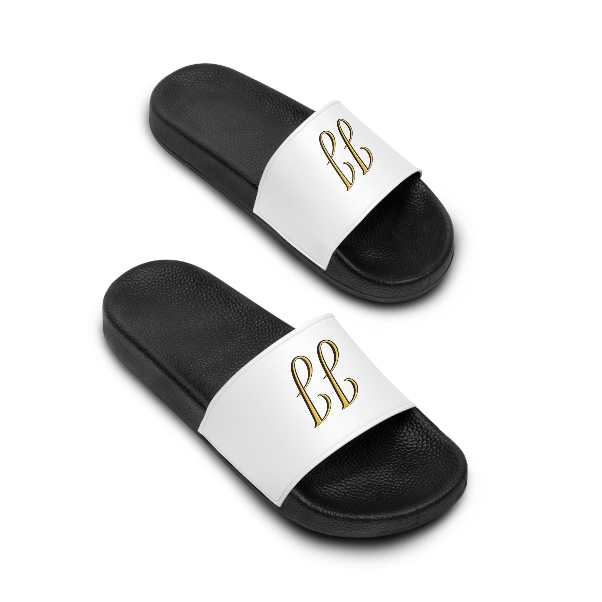 Journeys with Jojo Women's Slide Sandals — White & Black