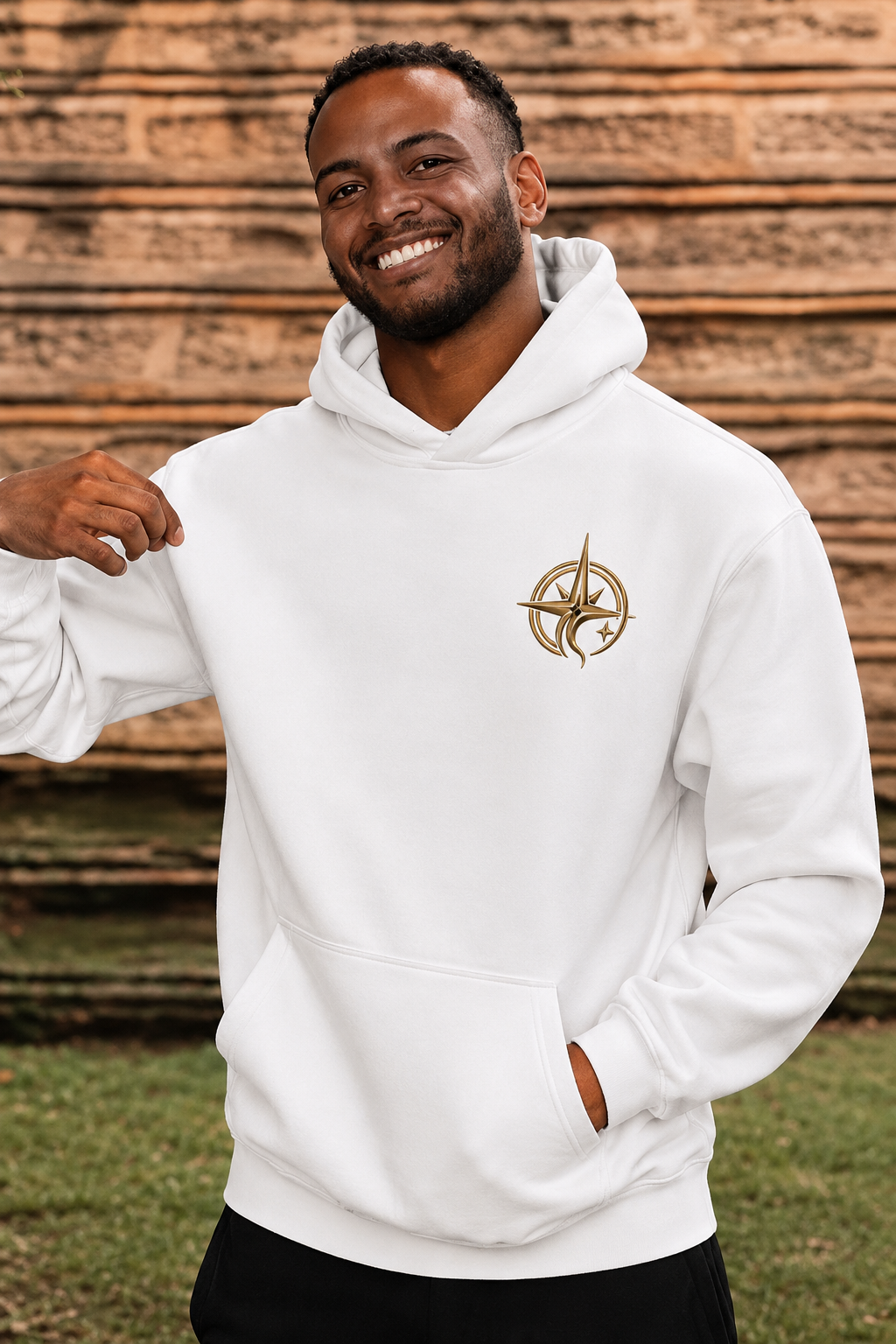 Journeys with JoJo Emblem Hoodie